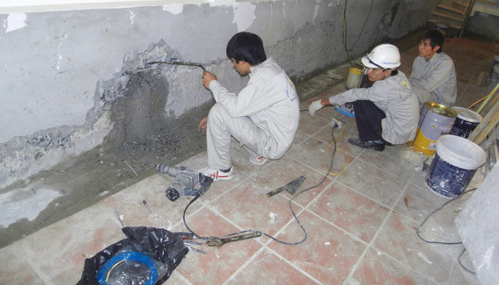 thi công chống thấm nhà cửa